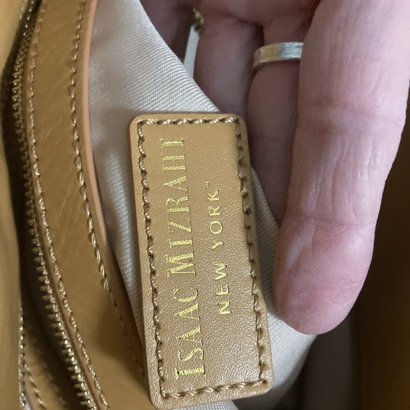 Issac Mizrahi leather tote - Picture 2 of 5